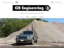 Tablet Screenshot of cb-engineer.com